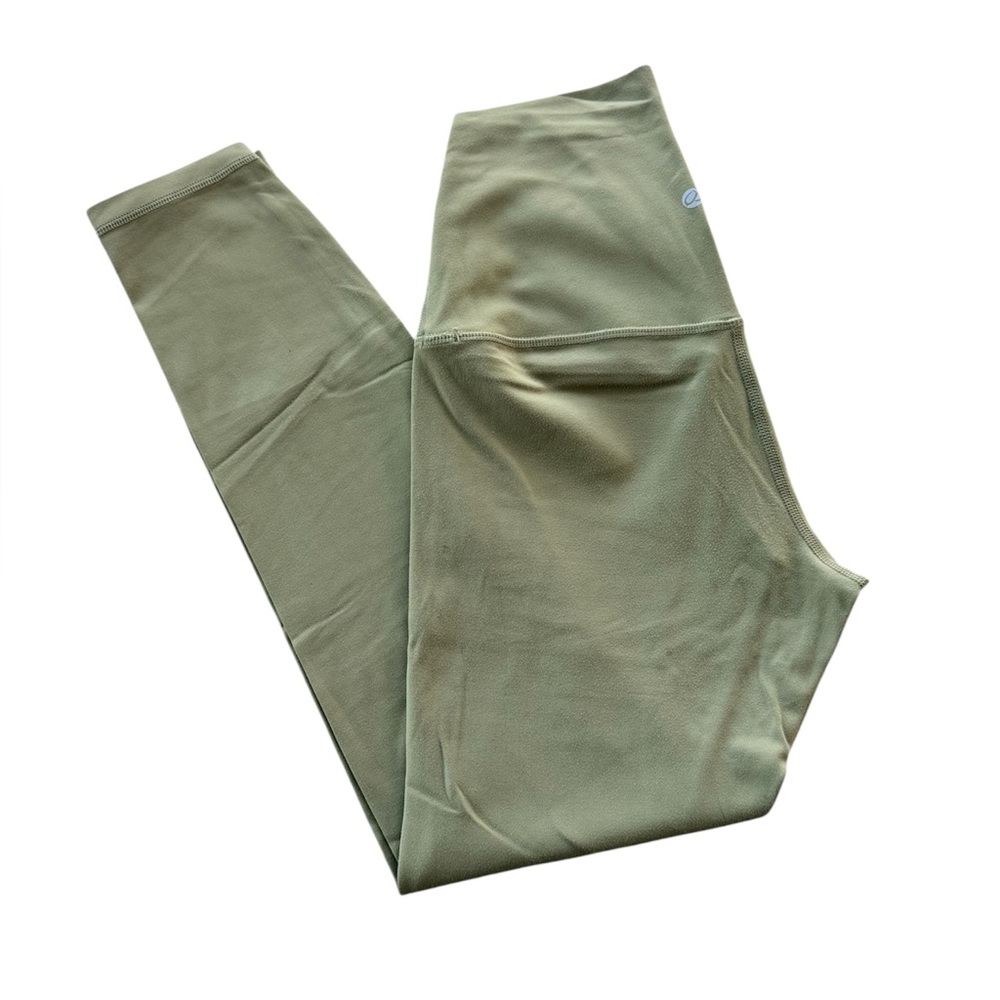 CRZ Yoga Light Spring Green High Rise Leggings 25” Inseam Size Small